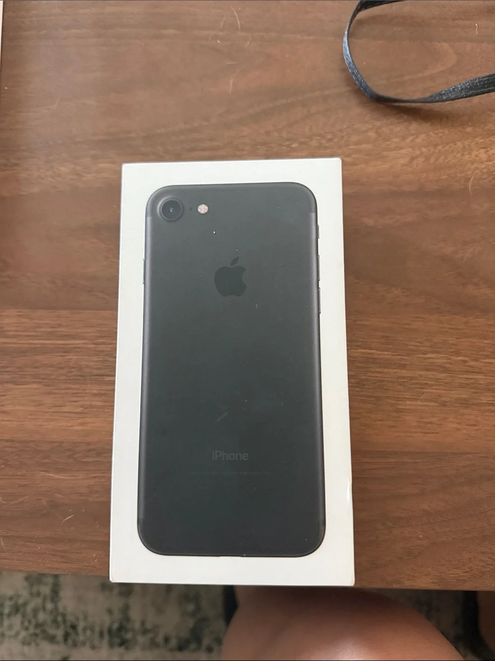 Apple iPhone with Matte Black Device Image - BOX ONLY